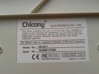 Лот: 6840903. Фото: 4. Клавиатура Chicony KB-2971 White... Красноярск