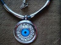 Лот: 1498790. Фото: 2. подвеска + браслет (бижутерия). Ювелирные изделия, бижутерия, часы