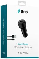 Лот: 25889176. Фото: 5. Автозарядка TTEC SmartCharger...