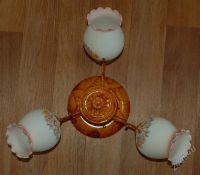 Лот: 931921. Фото: 2. Люстра с тремя плафонами, под... Освещение