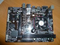 Лот: 16908602. Фото: 2. Материнская плата Gigabyte GA-AM1M-S2H... Комплектующие