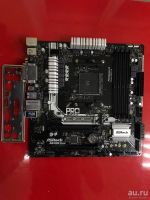 Лот: 12826081. Фото: 2. Материнская плата ASRock AB350M... Комплектующие