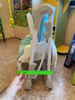 Лот: 18199145. Фото: 6. Стул для кормления голубой