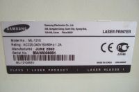 Лот: 5871019. Фото: 3. Samsung ML-1210 (нет картриджа... Компьютеры, оргтехника, канцтовары