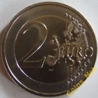 Лот: 4783833. Фото: 2. Австрия. 2 евро. 10 лет наличному... Монеты