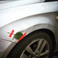 Лот: 5410115. Фото: 3. Наклейка - заплатка "Лист подорожника... Авто, мото, водный транспорт