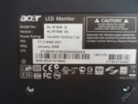 Лот: 999326. Фото: 2. Монитор Acer AL1916W. Мониторы, проекторы