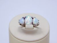 Лот: 14670039. Фото: 3. СЕРЕБРЯНОЕ КОЛЬЦО С ОПАЛОМ 3,16... Красноярск