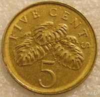 Лот: 8277236. Фото: 3. 5 центов 2005 Сингапур и 5 центов... Коллекционирование, моделизм