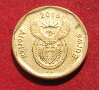 Лот: 20421402. Фото: 2. ЮАР 20 центов, 2016 г. Монеты