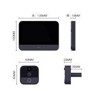 Лот: 17118384. Фото: 5. Умный видеоглазок Xiaomi Mijia...
