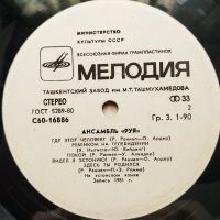 Лот: 18419539. Фото: 4. LP ● Ансамбль "РУЯ"
