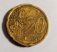 Лот: 25850507. Фото: 2. Австрия 20 евроцентов 2002 первый... Монеты