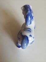 Лот: 20536517. Фото: 3. Гжель фигурка лошадка лошадь 6... Сувениры, подарки