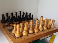 Лот: 23344807. Фото: 2. Шахматы дерево ссср. Антиквариат