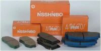 Лот: 4162575. Фото: 2. Колодки тормозные дисковые Nisshinbo... Автозапчасти