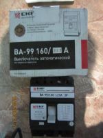 Лот: 6940936. Фото: 2. ВА 99 160 125 А 3Р. Электрооборудование