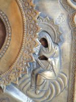 Лот: 23231596. Фото: 6. старинная икона святой Николай...