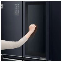 Лот: 22165117. Фото: 5. Холодильник LG GC-Q22FTBKL Door-in-Door...