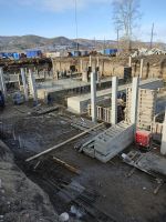 Лот: 7595295. Фото: 11. Строительство дома Кладка кирпича...