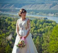 Лот: 8958934. Фото: 2. Шикарное свадебное платье, эксклюзив. Свадебная мода