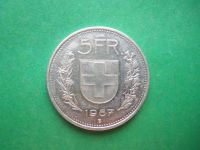 Лот: 20658471. Фото: 2. Швейцария 5 франков 1987 г. Вильгельм... Монеты