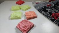 Лот: 24958358. Фото: 2. Мыло ручной работы "Роза"(набор... Мыловарение