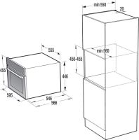 Лот: 15246861. Фото: 3. Духовой шкаф Gorenje Ora-Ito BCM547ORAB. Бытовая техника