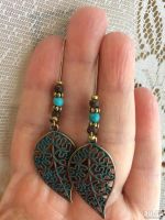 Лот: 13289680. Фото: 2. Серьги Бохо. Ювелирные изделия, бижутерия, часы