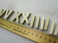 Лот: 19545913. Фото: 5. Цифры для часов из фанеры 10 мм...