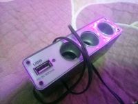 Лот: 18321434. Фото: 2. Тройник в прикуриватель автомобиля... Оснащение, оборудование, аксессуары