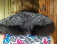 Лот: 9454706. Фото: 3. Горжетка, чернобурая лиса. Новая... Одежда, обувь, галантерея