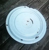 Лот: 23232263. Фото: 2. Крышка 30 см эмаль, для кастрюля... Посуда, кухонная утварь