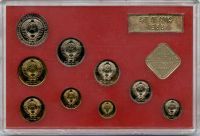 Лот: 25850380. Фото: 2. Годовой набор СССР 1988 год ЛМД... Монеты