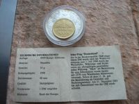 Лот: 9830239. Фото: 4. Монета 1 марка ФРГ 1966 J позолота... Красноярск