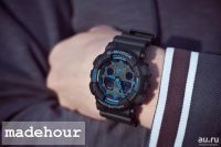 Лот: 8857284. Фото: 7. CASIO G-SHOCK GA-100-1A2 в наличии...