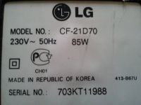 Лот: 3020436. Фото: 3. LG CF-21D70. Бытовая техника