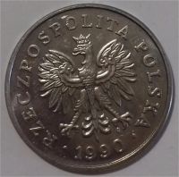 Лот: 8165090. Фото: 2. 100 злотых 1990 год. Польша. Монеты