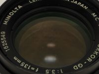 Лот: 2731202. Фото: 3. Minolta MC tele Rokkor-qd 135mm... Красноярск