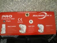 Лот: 350178. Фото: 2. Ролики р.39-39,5 вместе с защитой... Спортивные товары