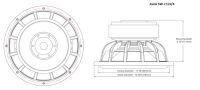 Лот: 8894163. Фото: 3. Новинка! Сабвуфер Aura SW-C122... Авто, мото, водный транспорт