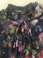 Лот: 5860245. Фото: 2. Блузка Motivi шифоновая в цветочек. Женская одежда