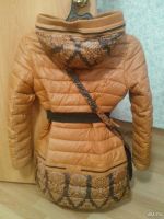 Лот: 8561671. Фото: 2. Зимняя куртка на синтепоне + сумочка... Одежда и аксессуары