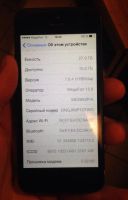 Лот: 4484940. Фото: 2. Apple Iphone 5 32Gb черный. Neverlock... Смартфоны, связь, навигация