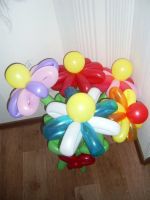 Лот: 3427975. Фото: 3. Букет ромашек из воздушных шариков... Красноярск