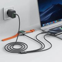 Лот: 25789850. Фото: 2. Кабель 3-в-1 ACEFAST C6-11 USB-C... Комплектующие
