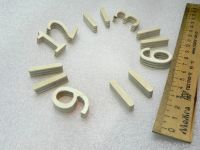 Лот: 19545922. Фото: 2. Цифры для часов из фанеры 10 мм... Ручная работа