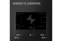 Лот: 25059039. Фото: 5. Индукционная варочная панель KUPPERSBERG...