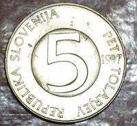 Лот: 10116686. Фото: 2. Страны Запада (6559) Словения. Монеты