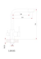 Лот: 15344470. Фото: 2. Смеситель Granula GR-3015 арктик. Сантехника, водопровод